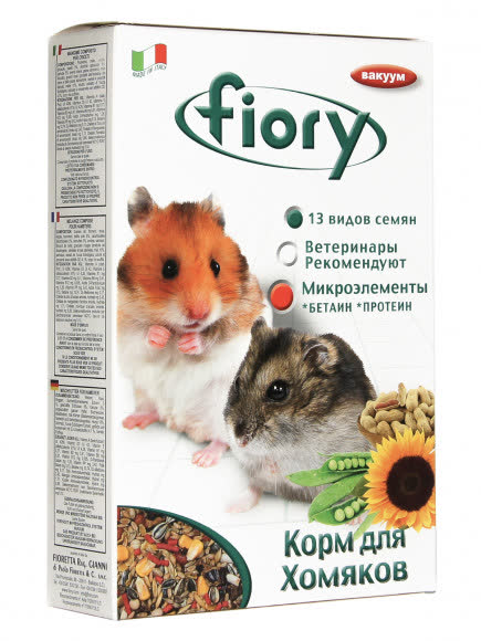 FIORY корм для хомяков Criceti 850 г FIORY корм для хомяков Criceti 850 г