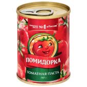 Томатная паста Помидорка 140 гр (упаковка 50 шт) Томатная паста Помидорка 140 гр (упаковка 50 шт)
