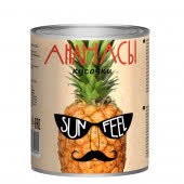 Ананасы Sunfeel кусочки 580 мл (упаковка 24 шт) Ананасы Sunfeel кусочки 580 мл (упаковка 24 шт)