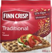 Хлебцы FINN CRISP традиционные 200 гр (упаковка 12 шт)