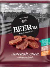 Мясной снек BEERка 40 гр (упаковка 16 шт)
