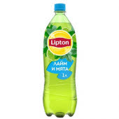 Липтон лайм-мята 1л (упаковка 12 шт)