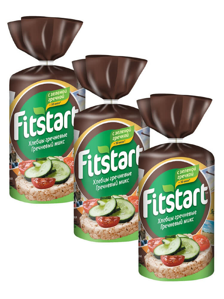 Хлебцы с фруктовыми вкусами от фирмы fitstart