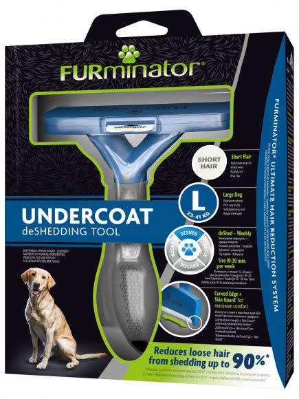 Фурминатор FURminator L для крупных собак с короткой шерстью (замена 141105)