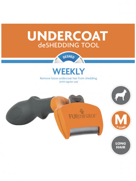 Фурминатор FURminator M для средних собак с длинной шерстью (замена 141068)