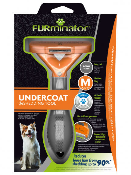 Фурминатор FURminator M для средних собак с длинной шерстью (замена 141068)