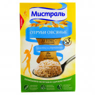 Отруби Мистраль Овсяные 400 гр (упаковка 12 шт)