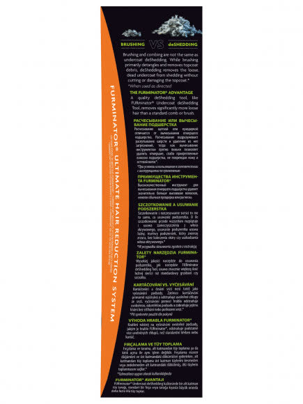 Фурминатор FURminator M для средних собак с короткой шерстью (замена 141372)