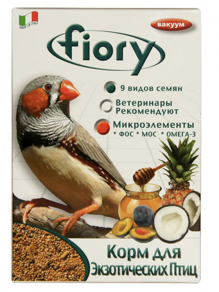 FIORY корм для экзотических птиц Esotici 400 г