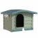BAMA PET будка для собак BUNGALOW M 89х75х62h см, пластик, зеленая