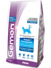 Gemon Cat корм для взрослых кошек с тунцом и лососем 1,5 кг