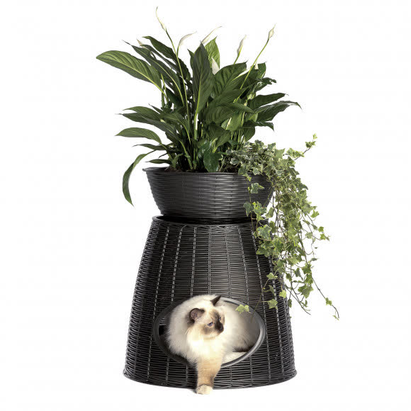 BAMA PET домик для кошек PASHA 52х60х46/55h см, с подушечками, коричневый BAMA PET домик для кошек PASHA 52х60х46/55h см, с подушечками, коричневый