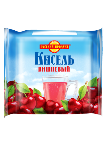 Кисель Русский продукт вишневый 220гр (упаковка 14 шт)