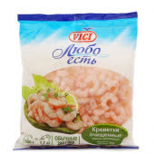 Креветки Vici варено-мороженые очищенные 200/300, 500гр Креветки Vici варено-мороженые очищенные 200/300, 500гр
