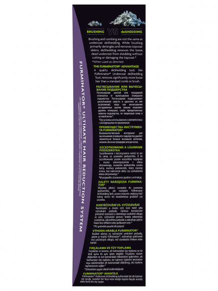 Фурминатор FURminator M/L для больших кошек c короткой шерстью (замена 141259) Фурминатор FURminator M/L для больших кошек c короткой шерстью (замена 141259)