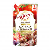 Кетчуп (Mr.Ricco) Для Гриля и Шашлыка 16х350гр дой пак (414-35К) Кетчуп (Mr.Ricco) Для Гриля и Шашлыка 16х350гр дой пак (414-35К)