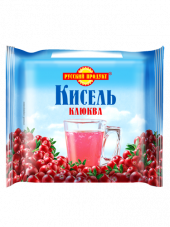Кисель Русский продукт клюквенный 220гр (упаковка 14 шт) Кисель Русский продукт клюквенный 220гр (упаковка 14 шт)