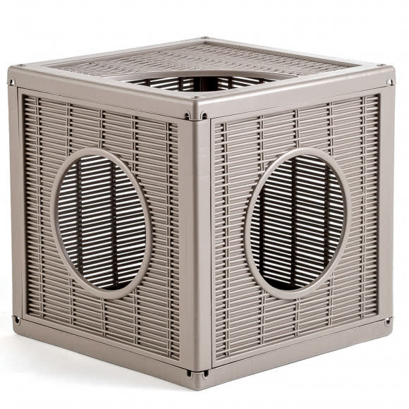 BAMA PET домик для кошек QUBLO 35x35x35h см, бежевый