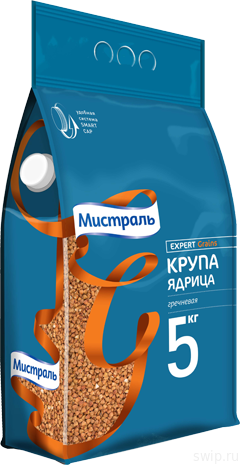 Гречка ядрица Мистраль 5 кг