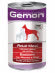 Gemon Dog Maxi консервы для собак крупных пород кусочки говядины с рисом 1250г