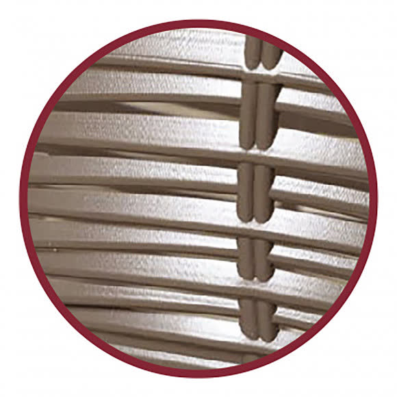 BAMA PET лежанка с подушкой PASHA 48х46х11h см, коричневый