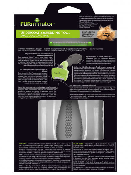 Фурминатор FURminator S для мелких собак с длинной шерстью (замена 141037)