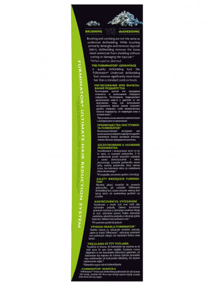 Фурминатор FURminator S для мелких собак с длинной шерстью (замена 141037)