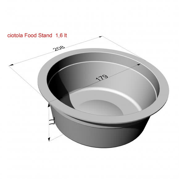 BAMA PET миска для собак настенная двойная 1600 мл 48х27х42h см, бежевая BAMA PET миска для собак настенная двойная 1600 мл 48х27х42h см, бежевая