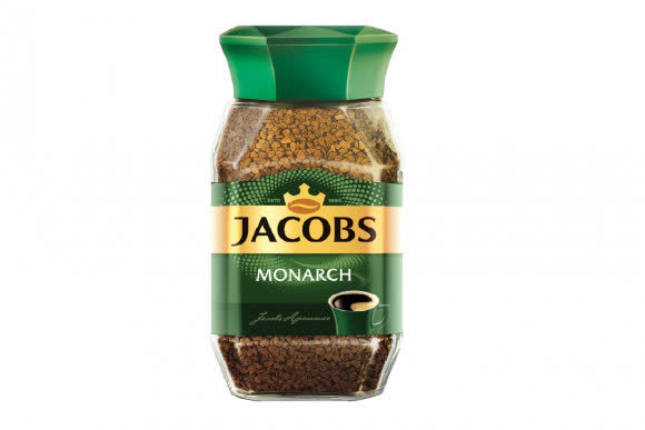 Кофе растворимый Якобс Монарх 95 гр (упаковка 12 шт)
