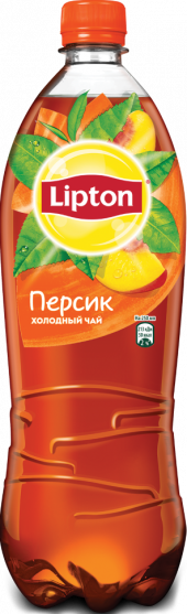 Липтон персик 1л (упаковка 12 шт)