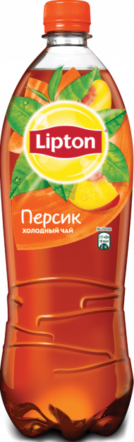 Липтон персик 1л (упаковка 12 шт)