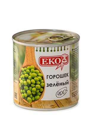 Горошек Эко 400 гр (упаковка 12 шт)