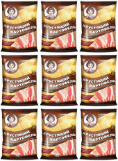 Хрустящий Картофель 160г. 1х9 Бекон (ВЧ841) (П-48 Р-8) Хрустящий Картофель 160г. 1х9 Бекон (ВЧ841) (П-48 Р-8)