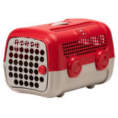 United Pets переноска "A.U.T.O." cm 51 x 37 x h 33, красная/серая