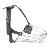 JULIUS-K9 намордник для собак Large (30х12х7см), металл JULIUS-K9 намордник для собак Large (30х12х7см), металл