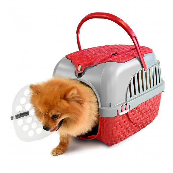 BAMA PET переноска KENNEL TOUR 52х33х34h см до 7 кг, красная