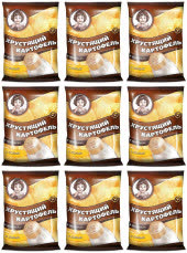 Хрустящий Картофель 160г. 1х9 Соль (ВЧ843) (П-48 Р-8) Хрустящий Картофель 160г. 1х9 Соль (ВЧ843) (П-48 Р-8)