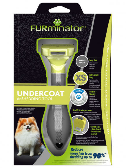 Фурминатор FURminator XS для миниатюрных собак с длинной шерстью (замена 144243)
