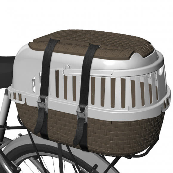 BAMA PET переноска KENNEL TOUR MAXI 59х38х37h см до 12 кг, коричневая BAMA PET переноска KENNEL TOUR MAXI 59х38х37h см до 12 кг, коричневая