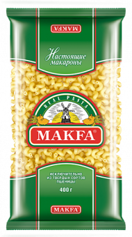 Макароны Макфа витки 0,4 кг (упаковка 20 шт)