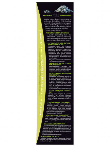 Фурминатор FURminator XS для миниатюрных собак с короткой шерстью (замена 144205)