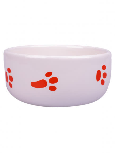 КерамикАрт миска для грызунов Кролик 200 мл, белый