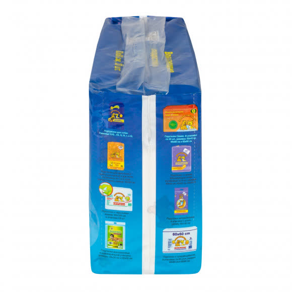 Доброзверики подстилки для животных 60х60, 30 шт. "Super" с рисунком