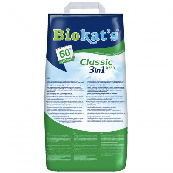 BIOKAT'S CLASSIC FRESH наполнитель комкующийся c ароматизатором 18 л (18 кг) BIOKAT'S CLASSIC FRESH наполнитель комкующийся c ароматизатором 18 л (18 кг)