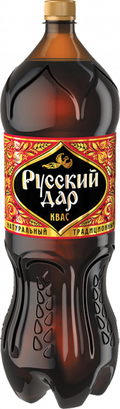 Квас Русский дар 2л (упаковка 6 шт)