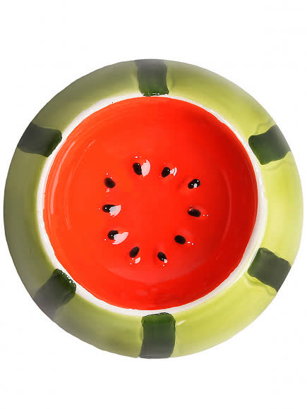 КерамикАрт миска керамическая для грызунов 10 мл Арбузик