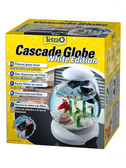 Tetra Cascade Globe White аквариумный комплекс белый 6,8 л