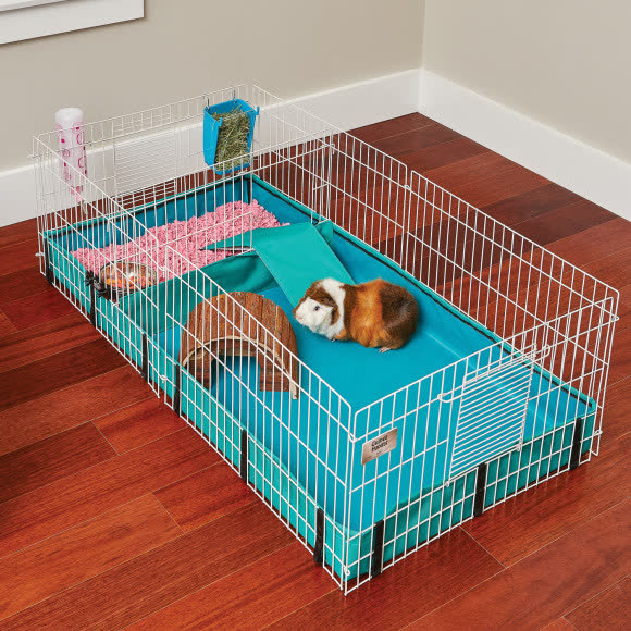 Клетка MidWest Guinea Habitat Plus для морских свинок 120х60х36h см