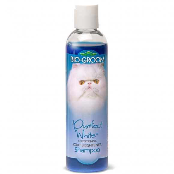 Bio-Groom Purrfect White Shampoo кондиционирующий шампунь для кошек белого и светлых окрасов 237 мл