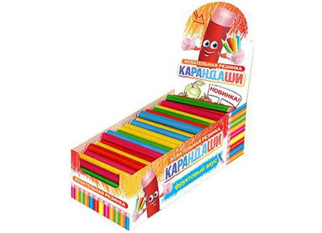 Жвательная Резинка Карандаши 4г. 1х200х12 (СС-2-2)